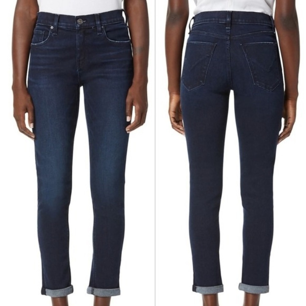 Hudson Lana Boyfriend Jeans Dark Wash Denim Women's Size 29 /‎ 8 NWT